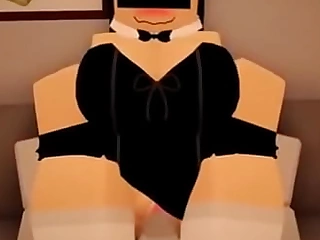 Roblox hentai#1: hot Rgirl gets fucked on the couch