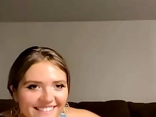 Girl with big natural boobs
