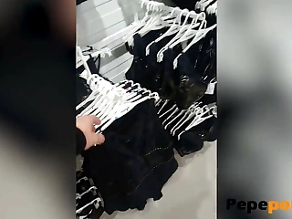 Shopping mall butt-cheeks before BUTTHOLE DRILLING! Maria wants near hate a goddess of kink