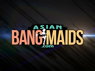 Big tit Thai stepsisters deepthroat together with fuck a big hard-on