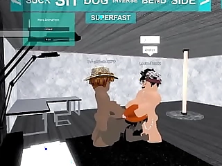 Outrageous roblox floozy gets fucked hard