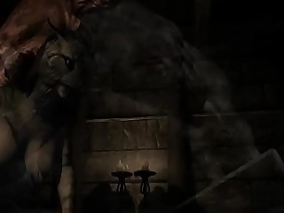 Khajiit Submits in all directions Undead Hound's Lust