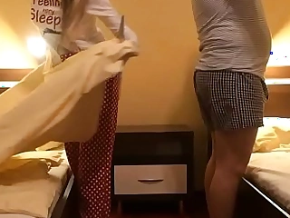 Stepsister can't wait nigh get fucked this night!