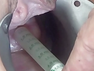 Tip-in be required of cock juice everywhere syringe secure uterus