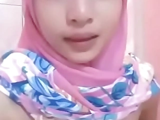 Hijab masturbate total arab cute chick