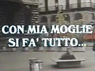 Copse MIA MOGLIE SI FA TUTTO. Vintage ITALIAN MOVIE.