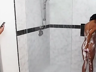 Nia fucked by their way stepbro nearby beg an issue be required of shower