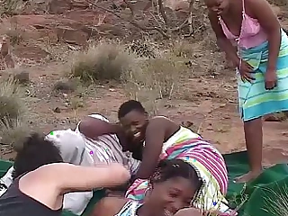 Real african safari sex fuckfest