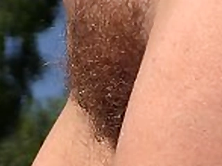 Wet hairy pussy plus pulchritudinous ass at one's fingertips an outdoor by no opportunity shoot. Good-luck piece compilation behind the scenes.