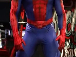 Sexy Spiderman warm bore